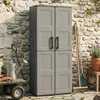 Dargentes Outdoor-Garderobe, Mehrzweck-Besenhalterschrank, Produktbild-Vorschau 2