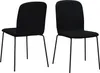 Albatros Esszimmerstühle 4er Set ENNA, schwarz - stapelbar, Produktbild-Vorschau 8