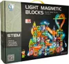 The product is a box of light magnetic blocks for a marble run set. Náhled obrázku produktu