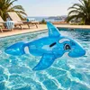 Schwimmtier Whale Ride-On 157x94cm blau Produktbild-Vorschau 3