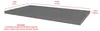 Arbeitsplatte 110cm 38mm Anthrazit matt Küche Nessa Scandi Produktbild-Vorschau 1