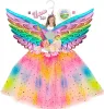 WIDMANN Verkleidung Set Einhorn Tutu Flügel Haarreif Produktbild-Vorschau 4