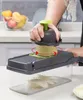 Gemüseschneider 14in1 Küchenhobel Reibe Obstschneider Produktbild-Vorschau 7
