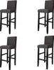 Barhocker Bezüge 4er Set Hussen Stretch Stuhlhussen mit Produktbild-Vorschau 1