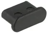 DELOCK Staubschutz USB TypC-Buchse o. Griff schwarz 10 St Anteprima dell’immagine prodotto 1