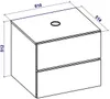 nabbi Badezimmerschrank unter dem Waschbecken Baleta S60 – Produktbild-Vorschau 4
