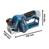 Akku-Hobel GHO 12V-20, 2 x Akku GBA 12V 3.0Ah in L-BOXX Produktbild-Vorschau 33