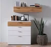 Kommode OSLO weiß matt lackiert und Asteiche hell Produktbild-Vorschau 4