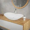 Lavabo LuxeBath Lavabo da appoggio ovale, 64x36,5x13 cm, Anteprima dell’immagine prodotto 5