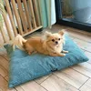 4L Textil MOLLY Hundekissen flauschig Cord Hundebett Grosse Produktbild-Vorschau 5