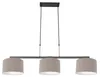 Steinhauer - lampa wisząca - Stang - czarny - len metal - Podgląd zdjęcia produktu 1