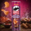 Pringles Smoky Mesquite BBQ 158g (USA) Produktbild-Vorschau 1