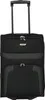 A black carry-on suitcase with wheels and a retractable handle, shown from the front against a white background. Anteprima dell’immagine prodotto