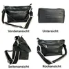 Handtasche Umhängetasche Doppelgurt 35 cm Damentasche Produktbild-Vorschau 11