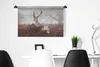 MuchoWow® Wandteppich Wandbehang Rehe - Nebel - Pflanzen Produktbild-Vorschau 5