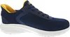 A side view of a single Skechers shoe. Voir les images du produit