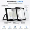 LED Fluter 100W Warmweiß IP66 Außenstrahler Wasserdicht Produktbild-Vorschau 5