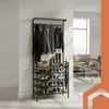Ruhhy 27035 Věšák na oblečení s háčky a policemi 183,5 x Náhled obrázku produktu 2