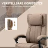 Vinsetto Bürostuhl mit Massagefunktion, Schreibtischstuhl Produktbild-Vorschau 7