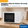 Exquisit MW802, Blat, 20 l, 700 W, obrotowy, Biały Podgląd zdjęcia produktu 4