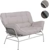 Sofa 2-osobowa HWC-P75, sofa ogrodowa Ławka ogrodowa Kanapa Podgląd zdjęcia produktu 8
