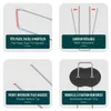 VOUNOT® 100 U-Erdanker Heringe mit 50 Scheiben 150×30 mm Produktbild-Vorschau 5
