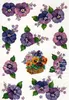 HERMA Sticker DECOR "Stiefmütterchenköpfe" 3 Blatt à 10 Produktbild-Vorschau 5