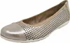 Caprice 22151 Ballerina Regular Taupe Metallic Größe EU 42 Produktbild-Vorschau 2