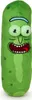 Play By Play Pickle Rick 30 Cm Grün  Grün One Size Produktbild-Vorschau 2