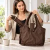 Borsa in pelle pieghevole – SHIFTBAG, colore marrone Anteprima dell’immagine prodotto 4