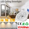 6Pc 7W Led encastrables Lampes de cuisine Blanc chaud 230V Voir les images du produit 4
