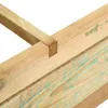 vidaXL Podwyższone łóżko 150x100x40 cm z impregnowanego Podgląd zdjęcia produktu 8