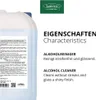 A large plastic container of cleaning liquid with product information and branding. Produktbild-Vorschau