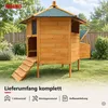Melko casa per polli casa per pollame gabbia per piccoli Anteprima dell’immagine prodotto 22