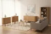 Kommode >Fabia< in Travertin / Eiche Nachbildung, Produktbild-Vorschau 3