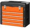 Coffre à outils HOMCOM, 49,7 x 25,3 x 40,7 cm, avec 4 Voir les images du produit 1