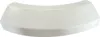 A white, curved plastic or ceramic piece, possibly a component or accessory for an appliance. Produktbild-Vorschau