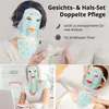 LED Lichttherapie Gesichtsmaske & Halsmaske – 8 Farben Produktbild-Vorschau 3