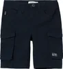NAME IT Lässige Cargo Shorts Kurze Twill Chino Hose Denim Produktbild-Vorschau 1