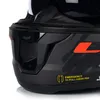 LS2 FF808 Stream II casque intégral noir rouge mat angry Voir les images du produit 11