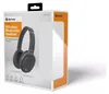 The image shows the retail packaging of Denver BTN-210B wireless Bluetooth headphones. Anteprima dell’immagine prodotto