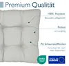 Cuscino Beautissu Lounge Outdoor Grigio chiaro XLuna, 70x70 Anteprima dell’immagine prodotto 5
