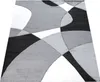 Teppich Wohnzimmer Kurzflor Modern 3D Look Konturenschnitt Produktbild-Vorschau 4