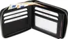 RFID Leder Portmonee Geldbörse Herren mit Reißverschluss Produktbild-Vorschau 3