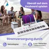 Piano numérique COSTWAY à 61 touches, avec support, Voir les images du produit 6