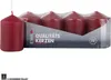 Hochwertige Stumpenkerzen burgund - 3,8cm Durchmesser von Produktbild-Vorschau 2