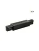 A black electrical connector for a lighting track system. Produktbild-Vorschau