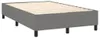 Estructura de cama con somier, color gris oscuro, 120x200 Vista previa de la imagen del producto 3