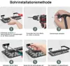 Duschablage ohne Bohren, 3 Stück Duschkorb Aluminium Produktbild-Vorschau 5