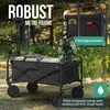 Avalo Bollerwagen - Faltbar - Bis 90KG - 80x47x49 CM - 65L Produktbild-Vorschau 11